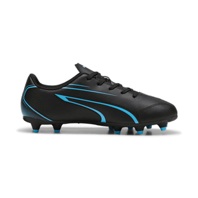 Puma Vitoria FG/AG Football Boots Junior - Puma Black/Luminous Blue Puma Black Luminous Blue shoes Puma