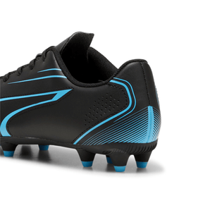 Puma Vitoria FG/AG Football Boots Junior - Puma Black/Luminous Blue shoes Puma