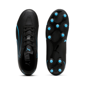Puma Vitoria FG/AG Football Boots Junior - Puma Black/Luminous Blue shoes Puma
