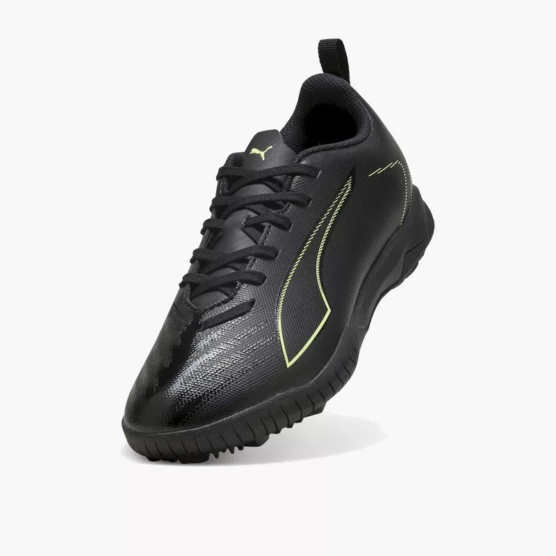 Puma Ultra 6 Play TT Football Boots Junior - Puma Black/Green