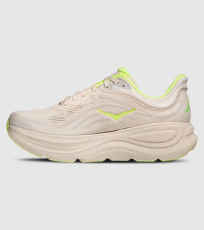 Hoka Bondi 9 Running Shoe Men - Grout/Neon Yuzu Running Shoes Hoka