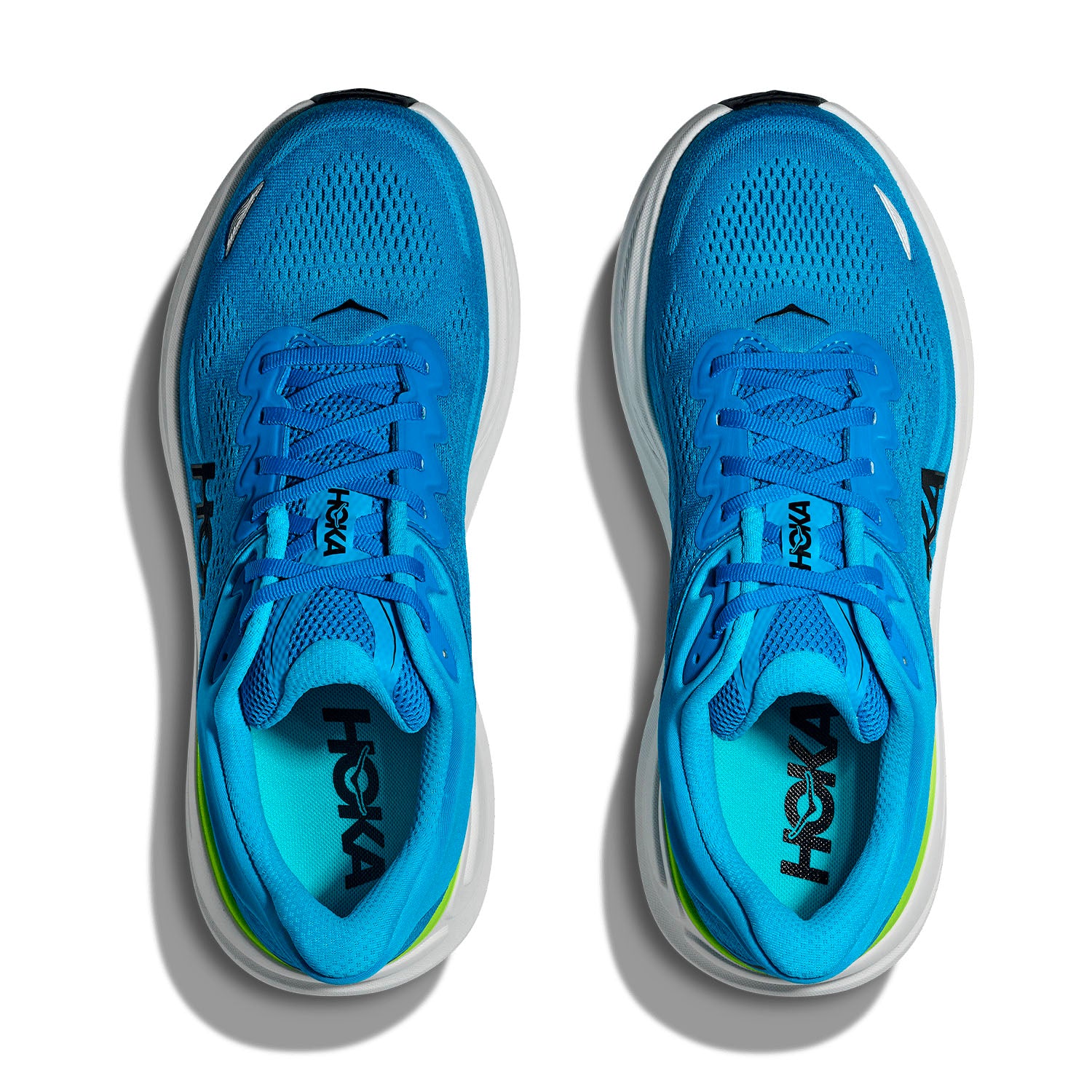 Hoka Bondi 9 Running Shoe Men - Skyward Blue / Blue