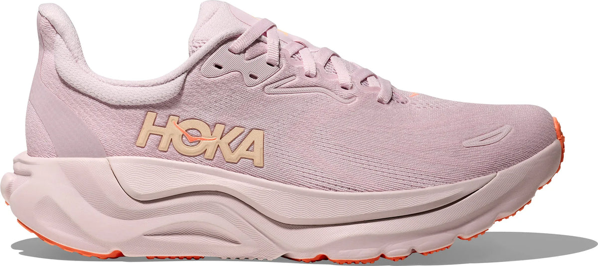 Hoka Arahi 8 Running Shoe Women - Lilac Cream/Neon Cantaloupe Lilac Cream Neon Cantaloupe Running Shoes Hoka