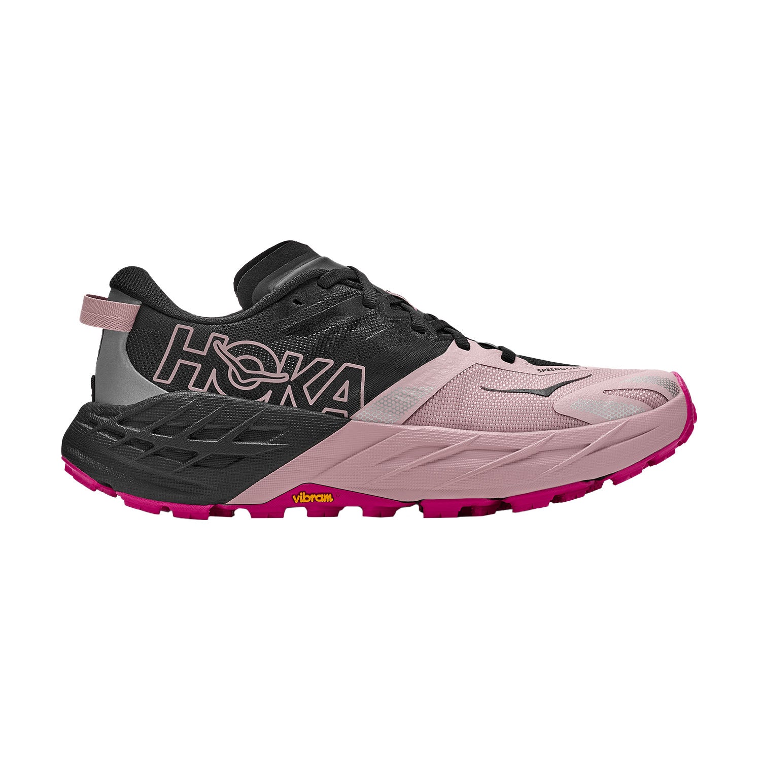 Hoka Speedgoat 7 Running Shoe Women - Black/Pink Opal
