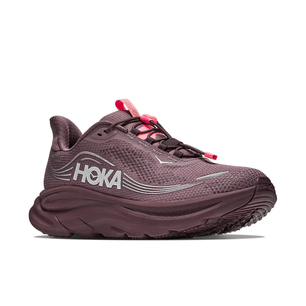 Hoka Clifton 11 GTX Trail Shoe Women - Smoky Quartz/Deep Mauve
