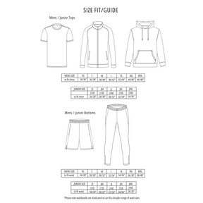 National Badminton Split 1/4 Zip Shirt Unisex - Red