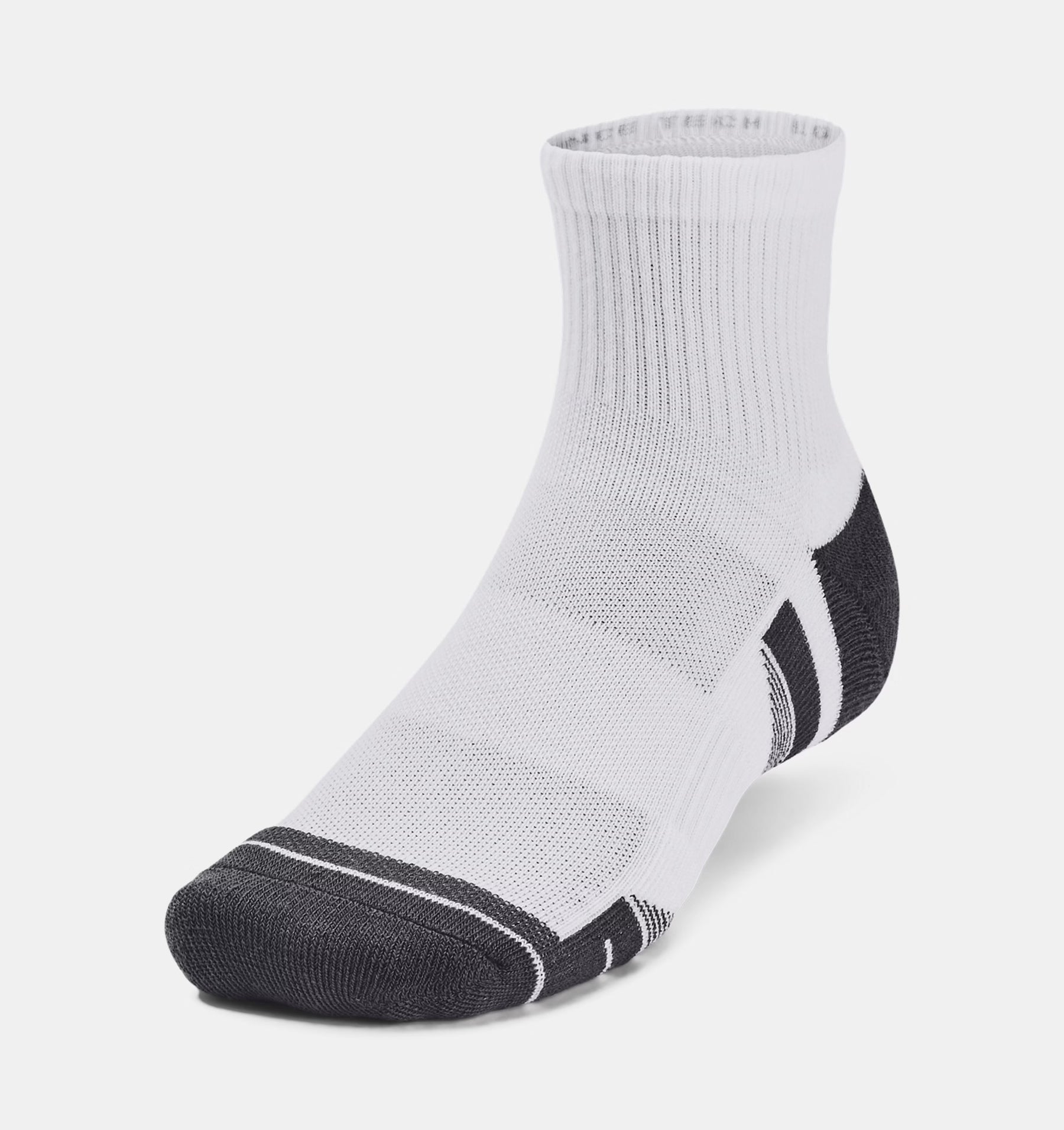 Under Armour Performance Tech 3pk Quarter Socks 1379510