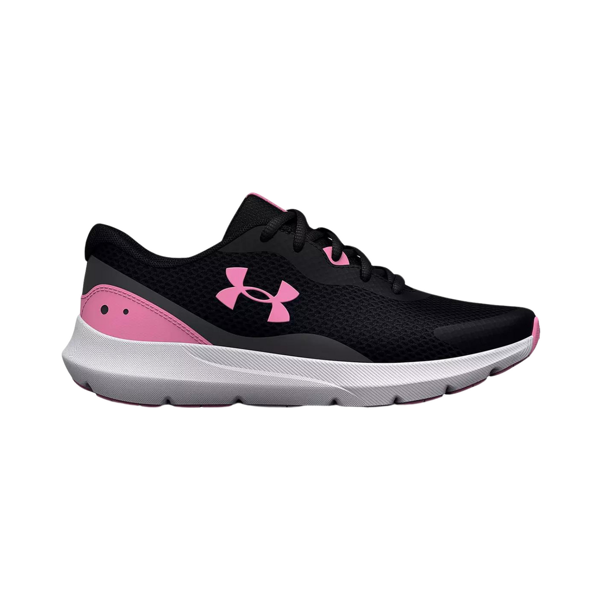 Under Armour GS Surge 3 3025013 Running Shoes Girls (Black/Flamingo)
