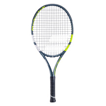 Babolat Aero Junior 25 2026 Tennis Racket Strung - Grey/Yellow Grey Yellow 25" Tennis Rackets Babolat