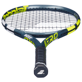 Babolat Aero Junior 26 2026 Tennis Racket Strung - Grey/Yellow Tennis Rackets Babolat