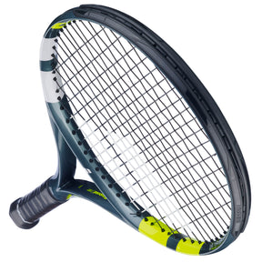 Babolat Aero Junior 26 2026 Tennis Racket Strung - Grey/Yellow Tennis Rackets Babolat