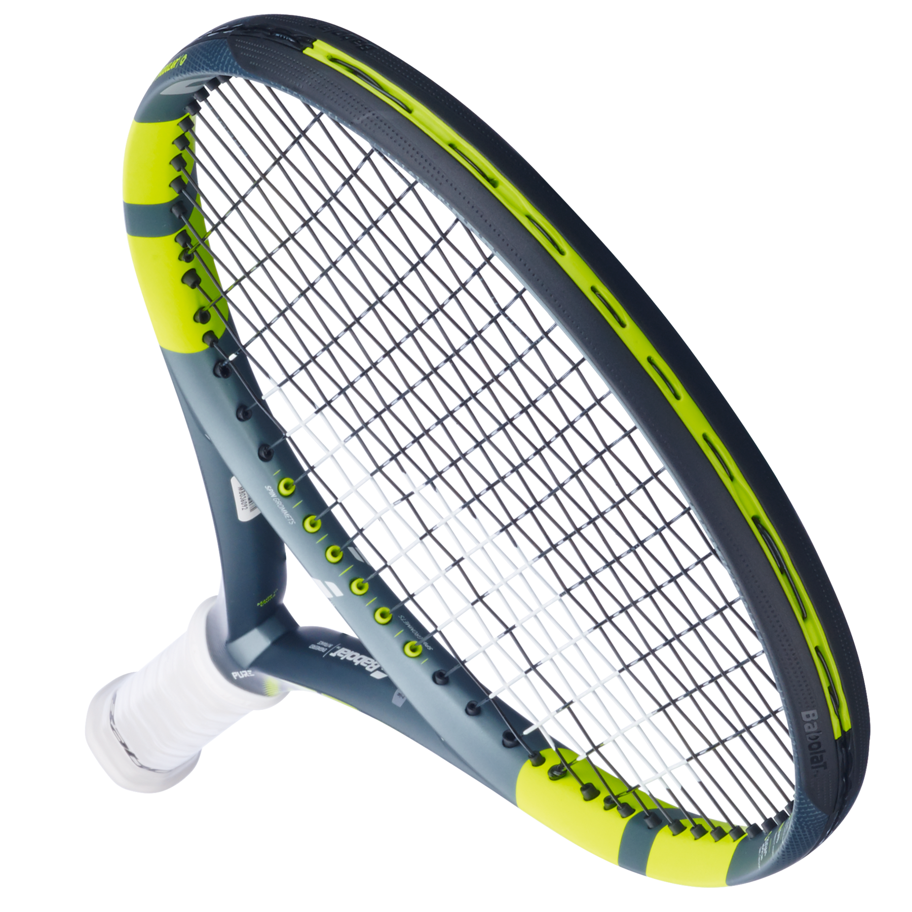 Babolat Pure Aero Junior 26 2026 Tennis Racket - Grey/Yellow Tennis Rackets Babolat