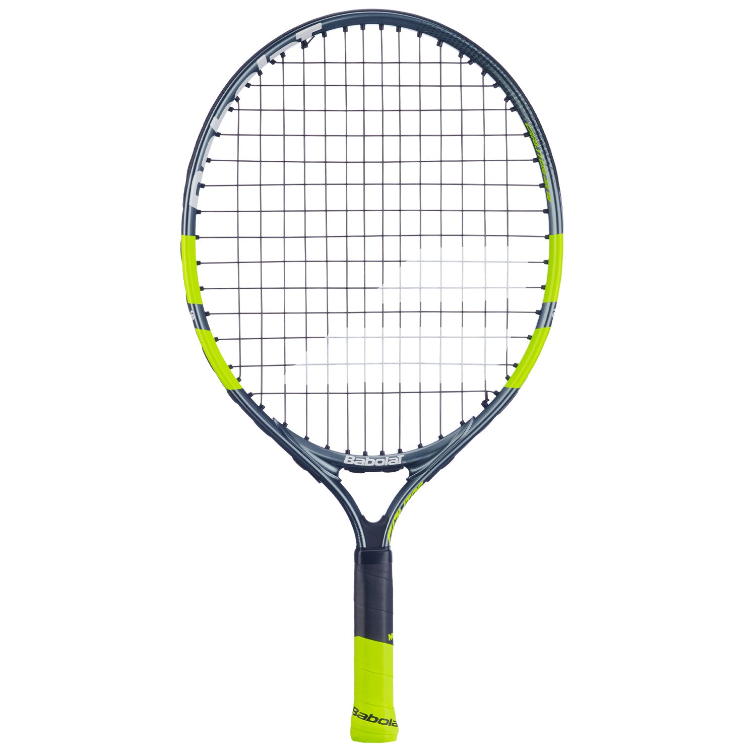 Babolat Carlitos Junior 21 2026 Tennis Racket Strung - Grey/Yellow 140522 by Babolat