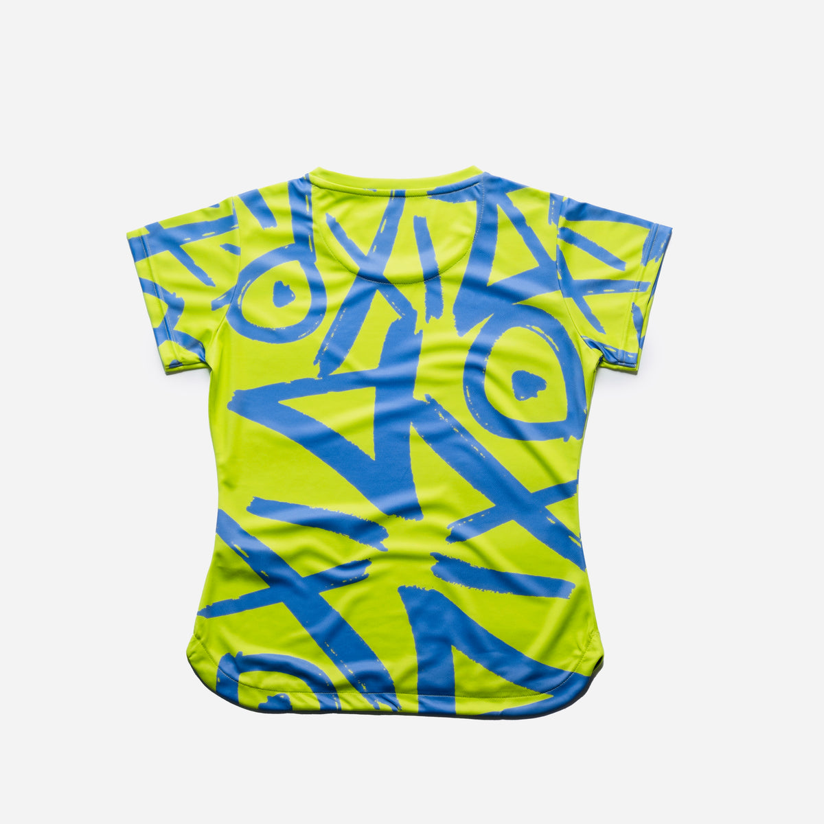 Aixo Tagged Womens T Shirt Lime