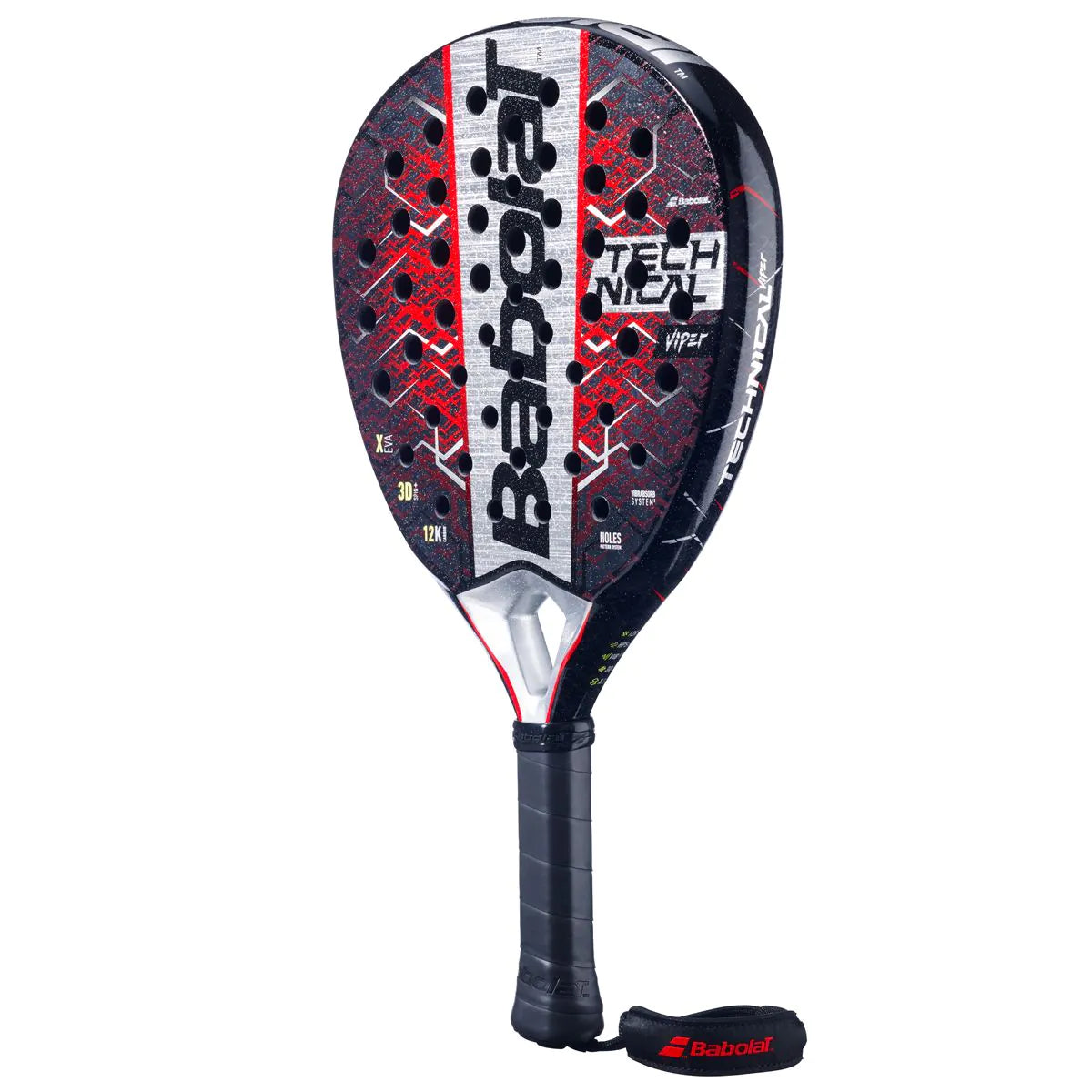 Babolat Technical Viper 2025 Padel Racket - Black/Red