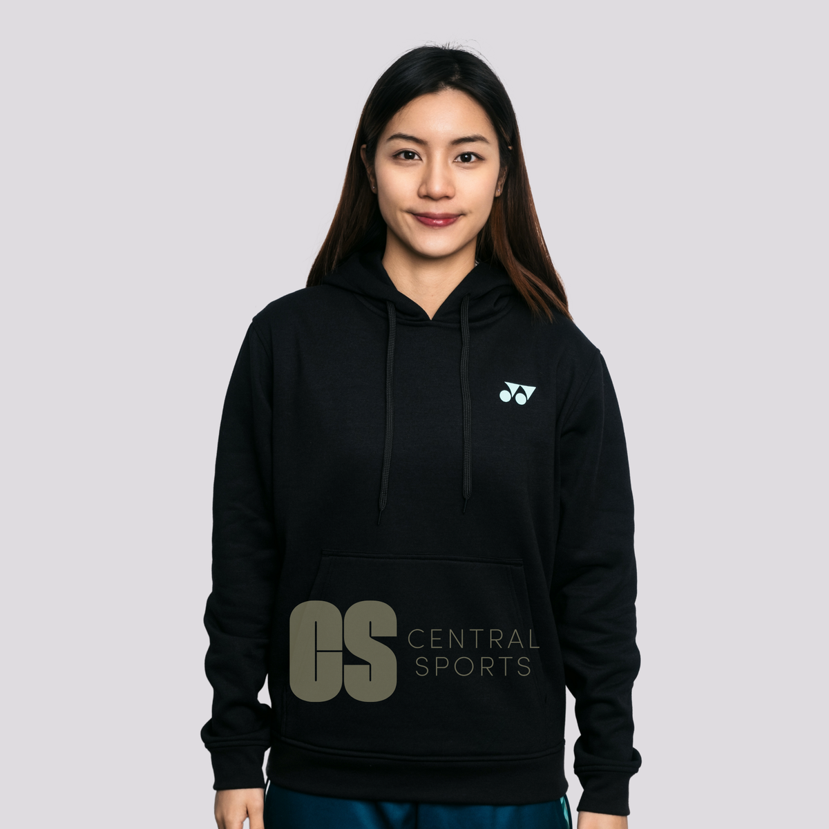 Yonex Coiled Snake Unisex Hood Black