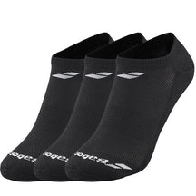 Babolat Invisible Socks 3 Pack Unisex - Black