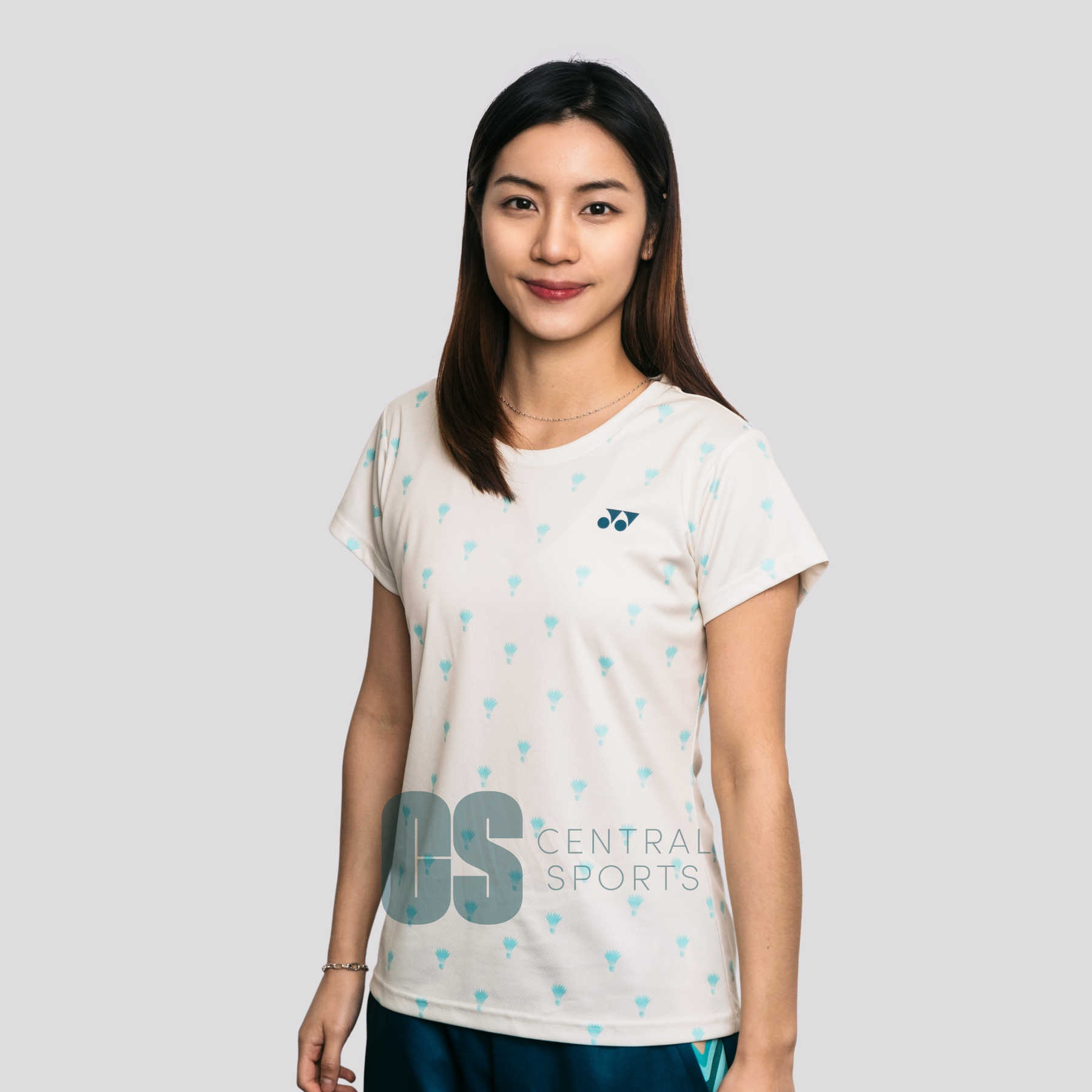 [Pre-Order] Yonex CNY2025 Coiled Snake Women Training Top Ivory