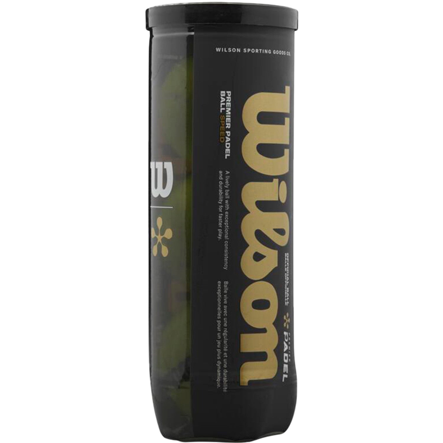 Wilson Premier Padel Speed Balls 3Pcs - Yellow Yellow One Size Padel Balls Wilson