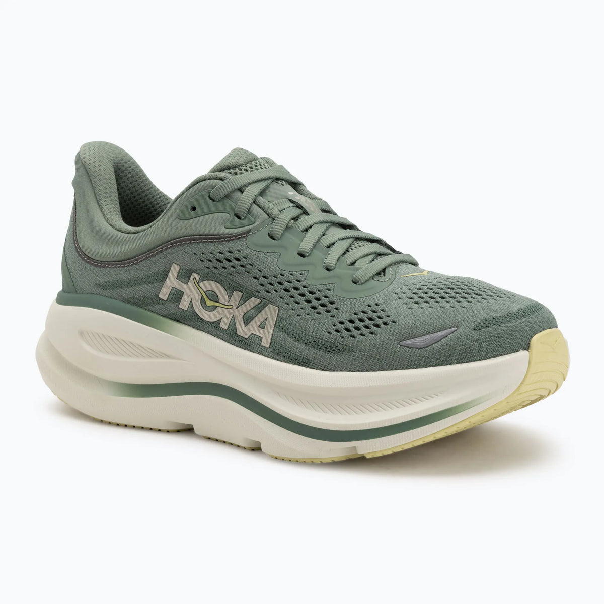 Hoka Bondi 9 Running Shoe Men - Succulent/Fern Running Shoes Hoka