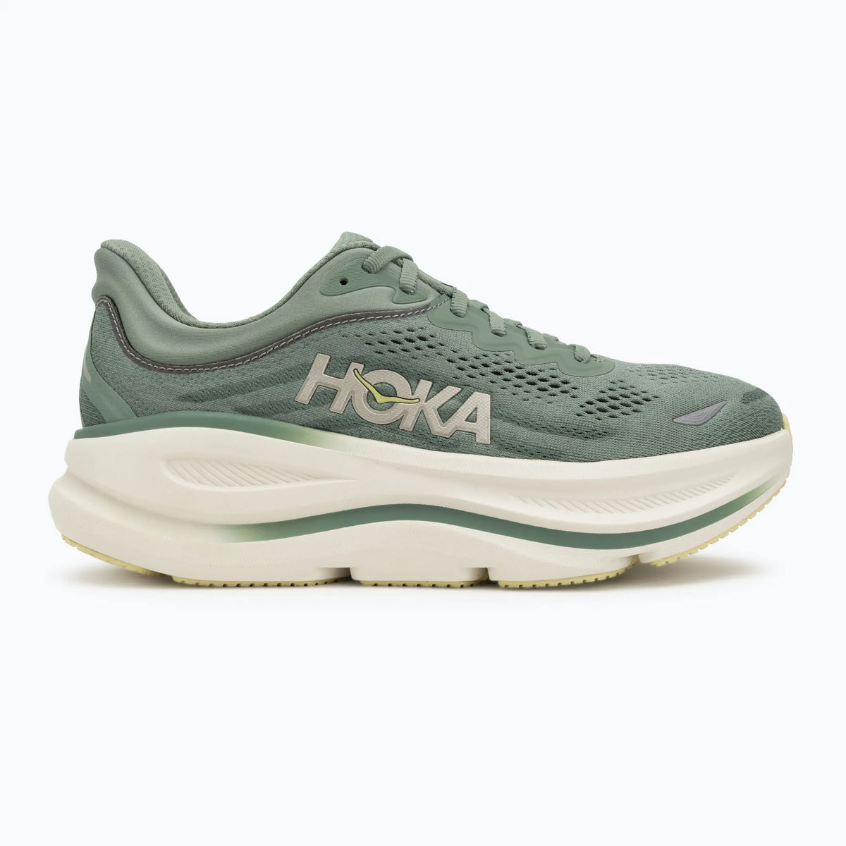 Hoka Bondi 9 Running Shoe Men - Succulent/Fern Succulent Fern UK 9 Running Shoes Hoka