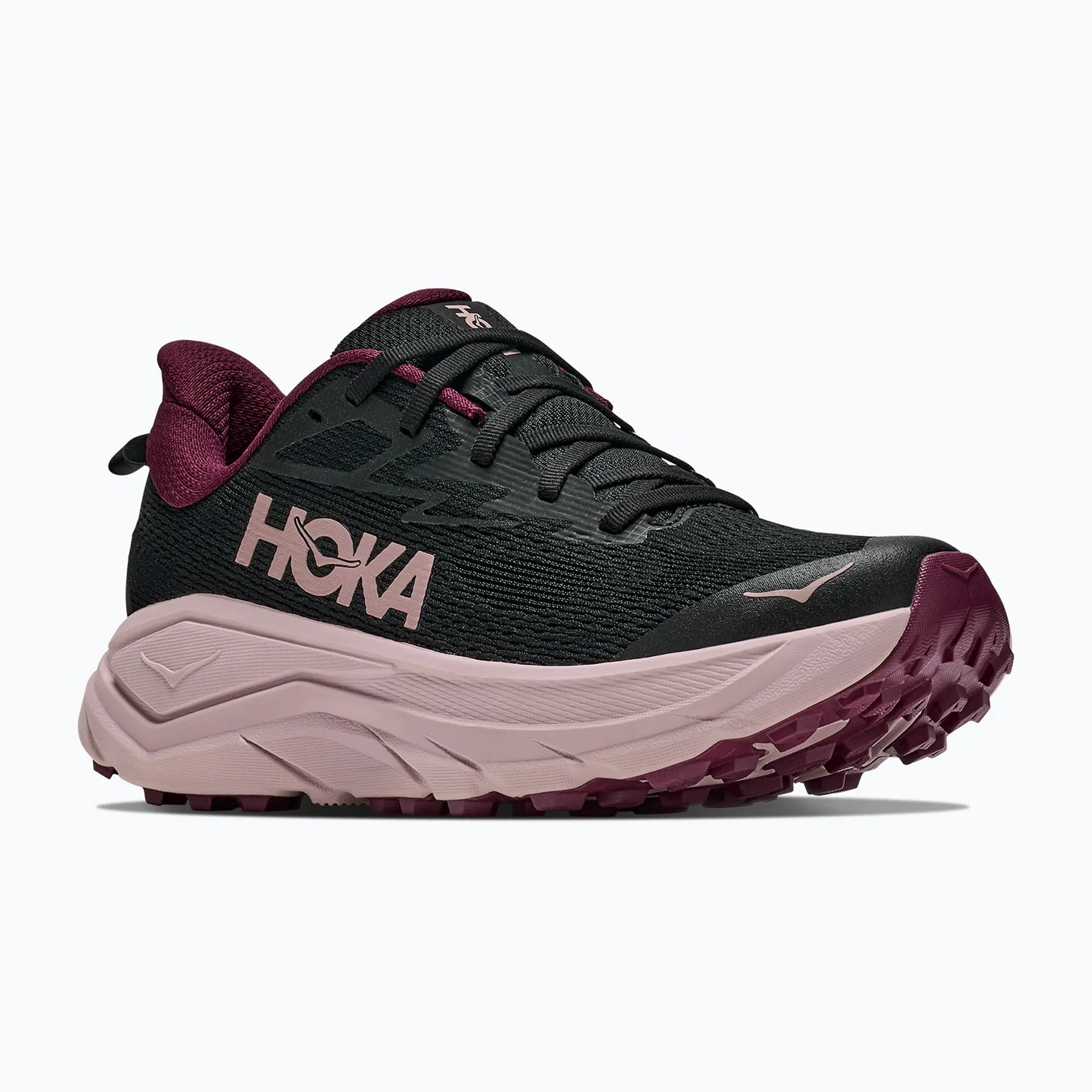Hoka Challenger 8 Running Shoe Women - Black/Pink Opal