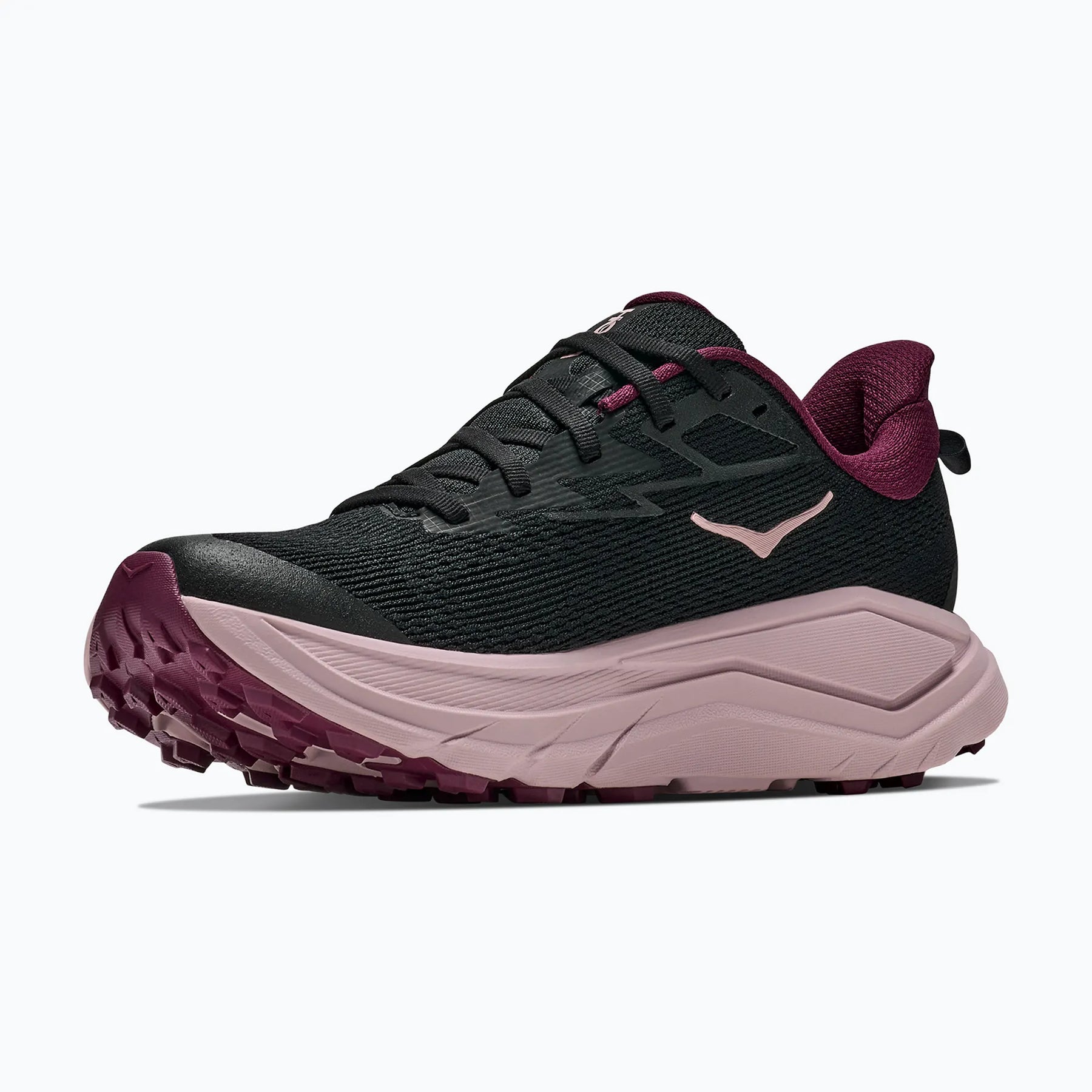 Hoka Challenger 8 Running Shoe Women - Black/Pink Opal