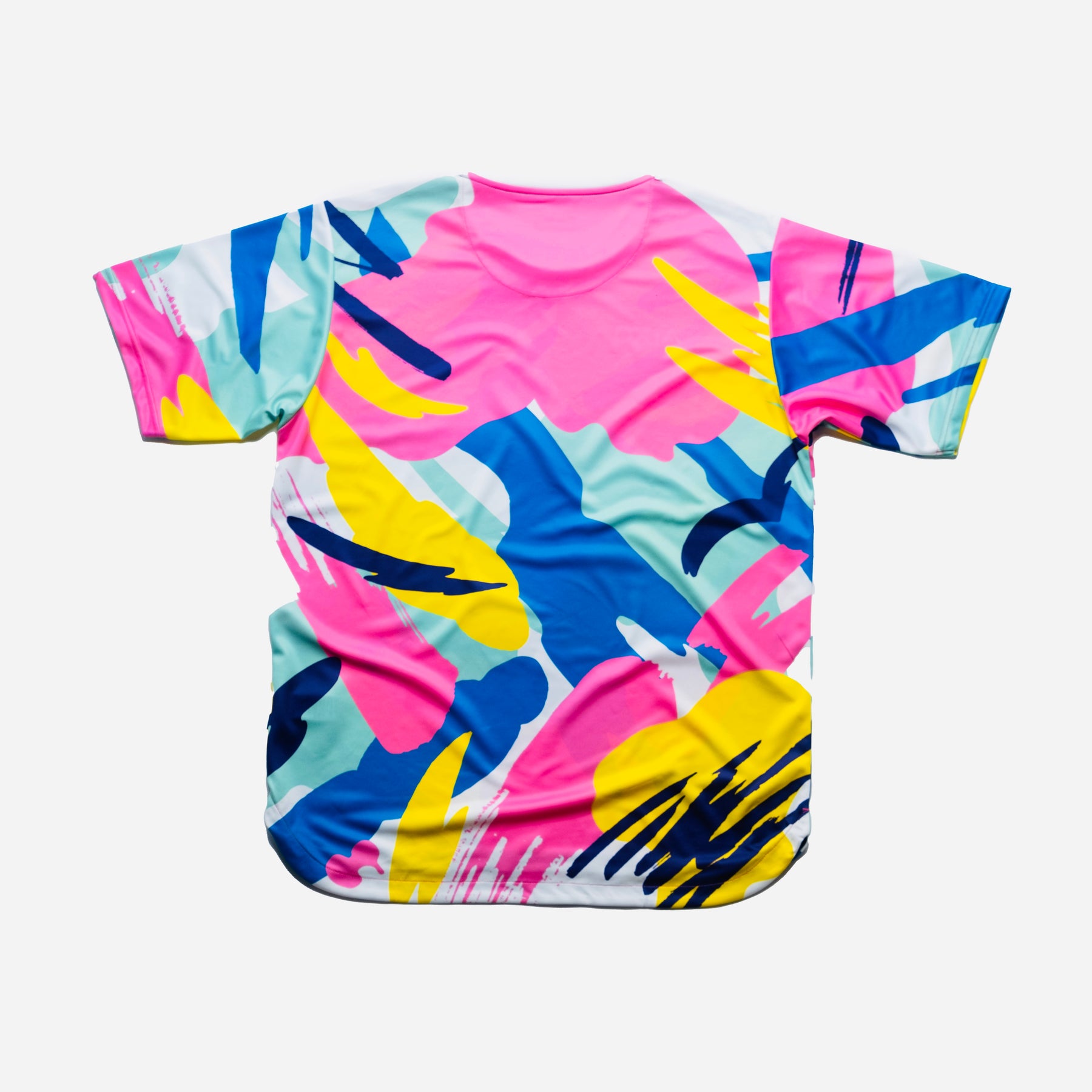 Aixo Abstract T-Shirt Mens (Multicolour)