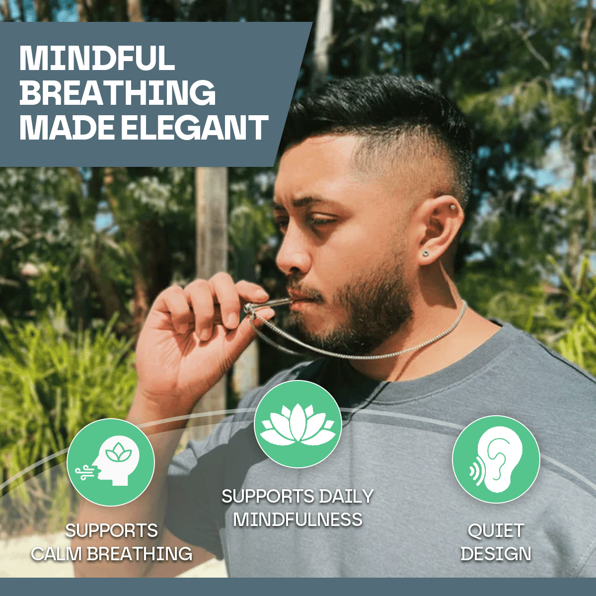 Breathlace Breathing Necklace Snooze Therapy