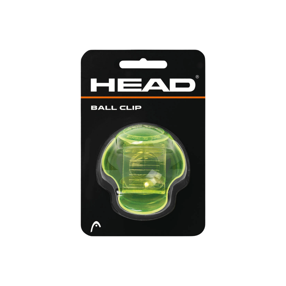 Head Ball Clip (Single) - Multicolour One Size Clear Green Tennis Accessories Head