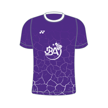 Yonex Kit T016 Quake Jones Badminton Academy T-Shirt Junior - Purple Purple Clothing Yonex