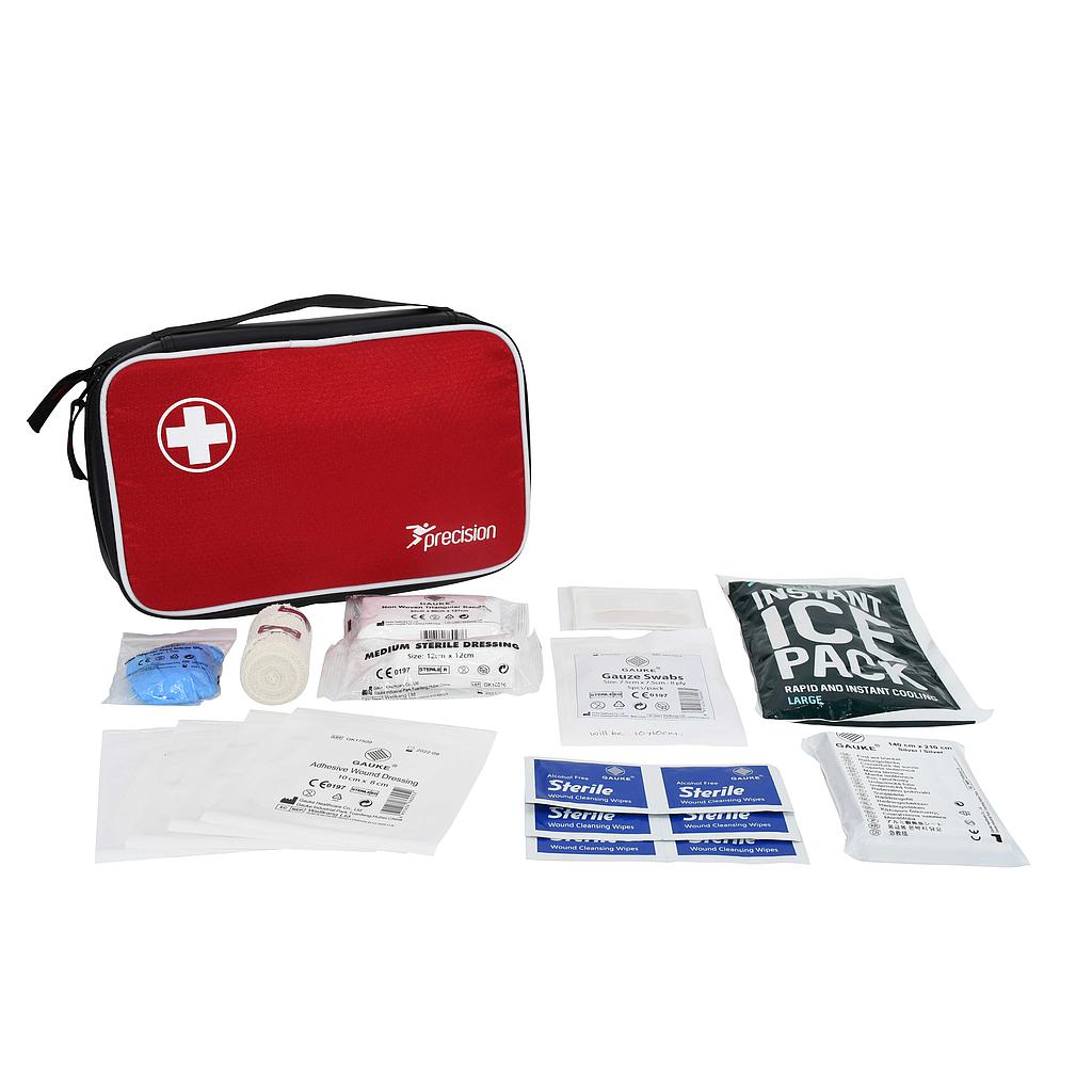 Precision Pro HX Medi Grab Bag + Medical Kit C - Red/Black First Aid Kit Precision