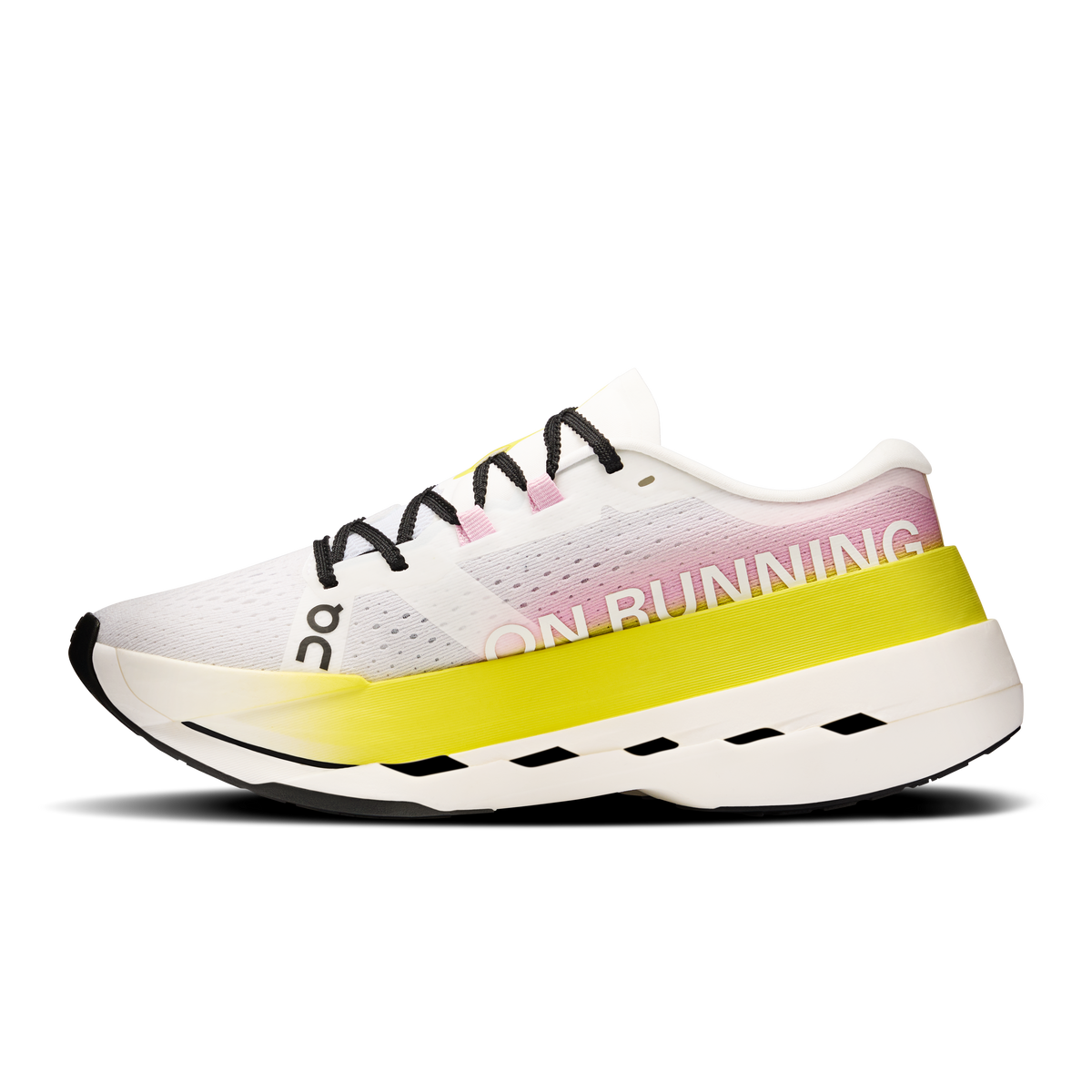 On Running Cloudboom Max Running Shoe Women - White/Yellow