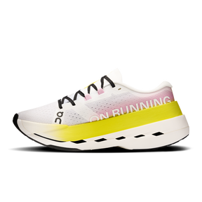 On Running Cloudboom Max Running Shoe Women - White/Yellow Running Shoes On Running