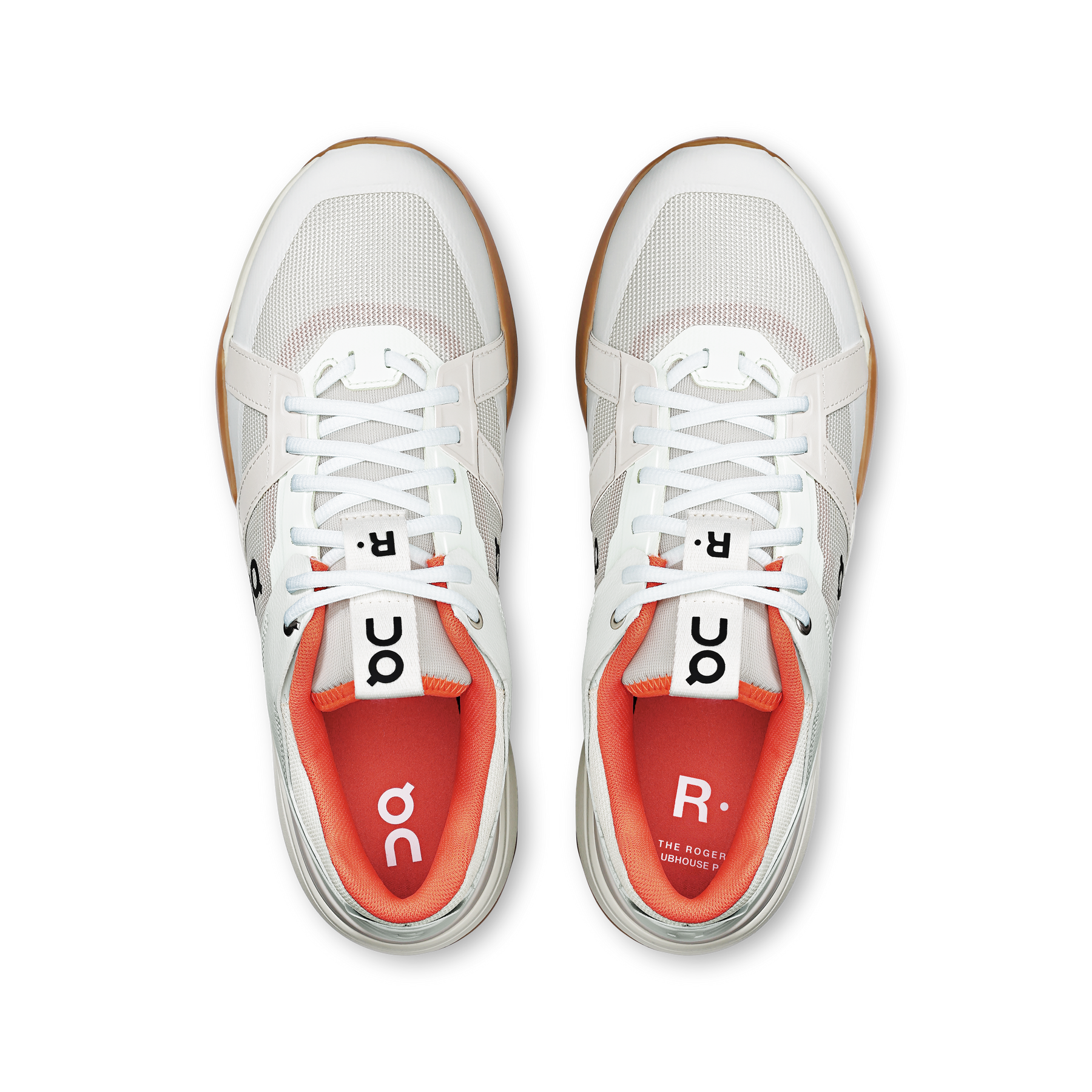 On Running The Roger Clubhouse Pro Tennis Shoe Men - White/Orange