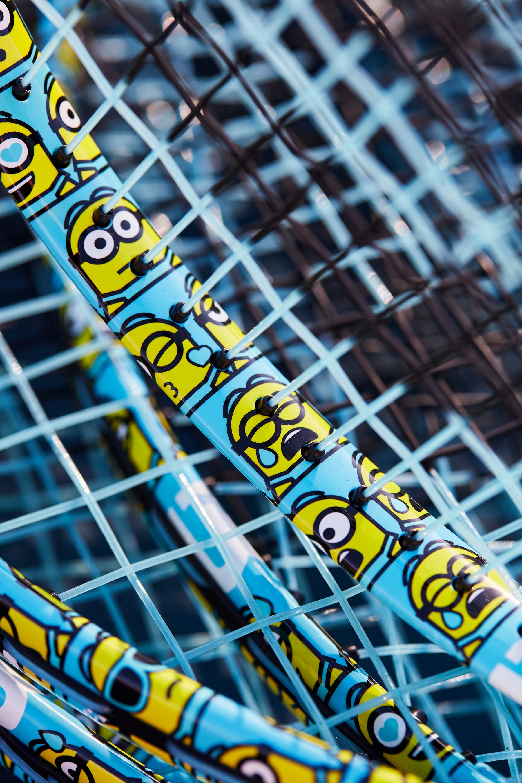 Wilson Minions 2.0 Junior 23" Tennis Racket - Blue/Yellow