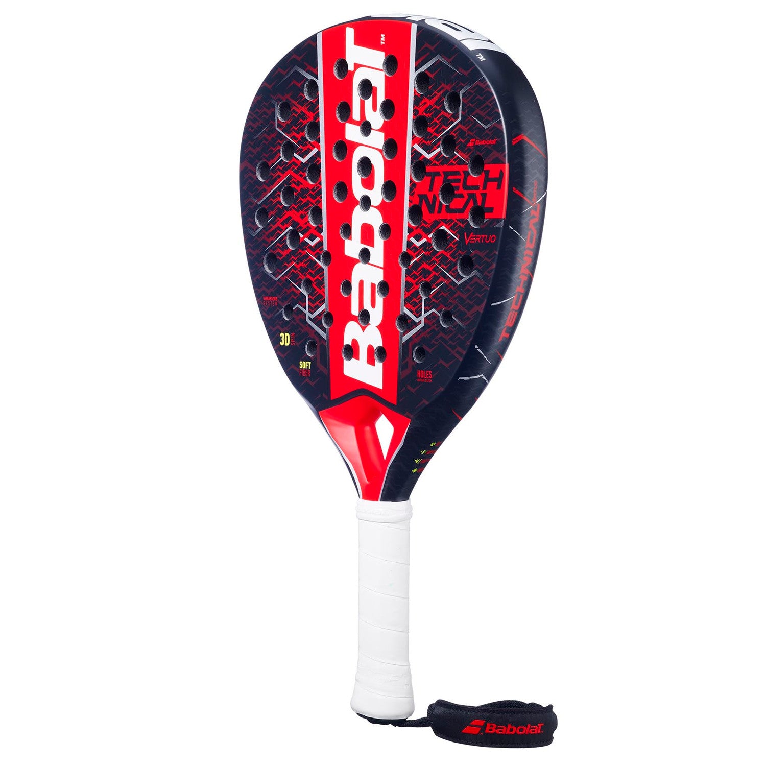 Babolat Technical Vertuo Padel Racquet - Red Padel Babolat