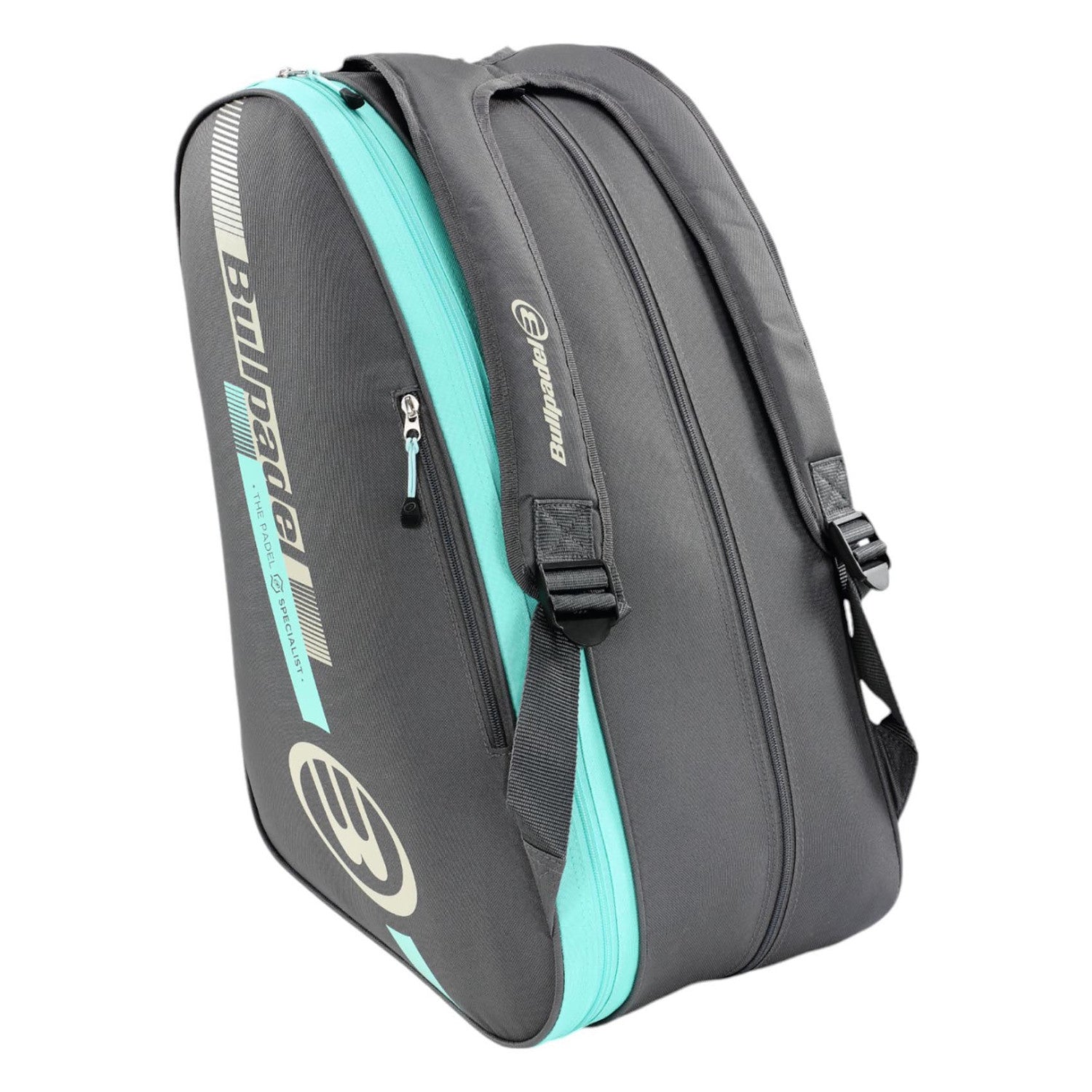 BullPadel BPP25015 Tour Racket Bag - Grey Luggage BullPadel