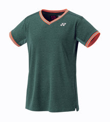 Yonex 20758 女款 T 恤（橄榄色）
