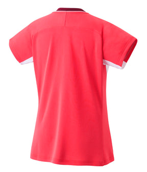 Yonex 20769 女款圆领衬衫（珍珠红）
