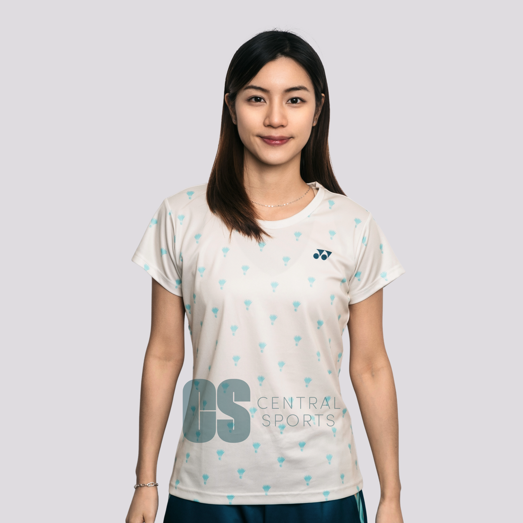 [Pre-Order] Yonex CNY2025 Coiled Snake Women Training Top Ivory