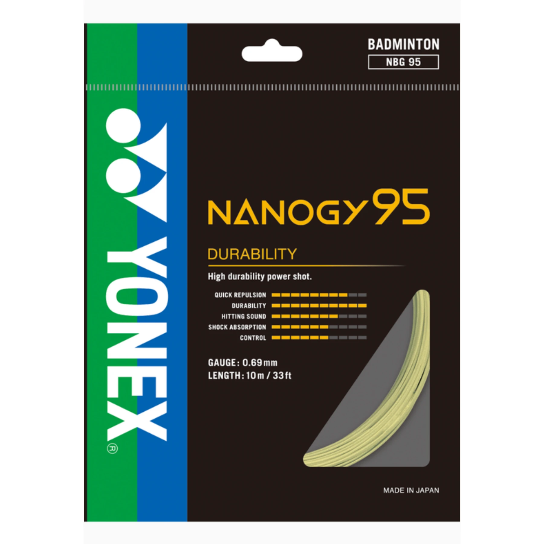 0 - £12 Badminton String Upgrades Yonex Nanogy 95 Add-on