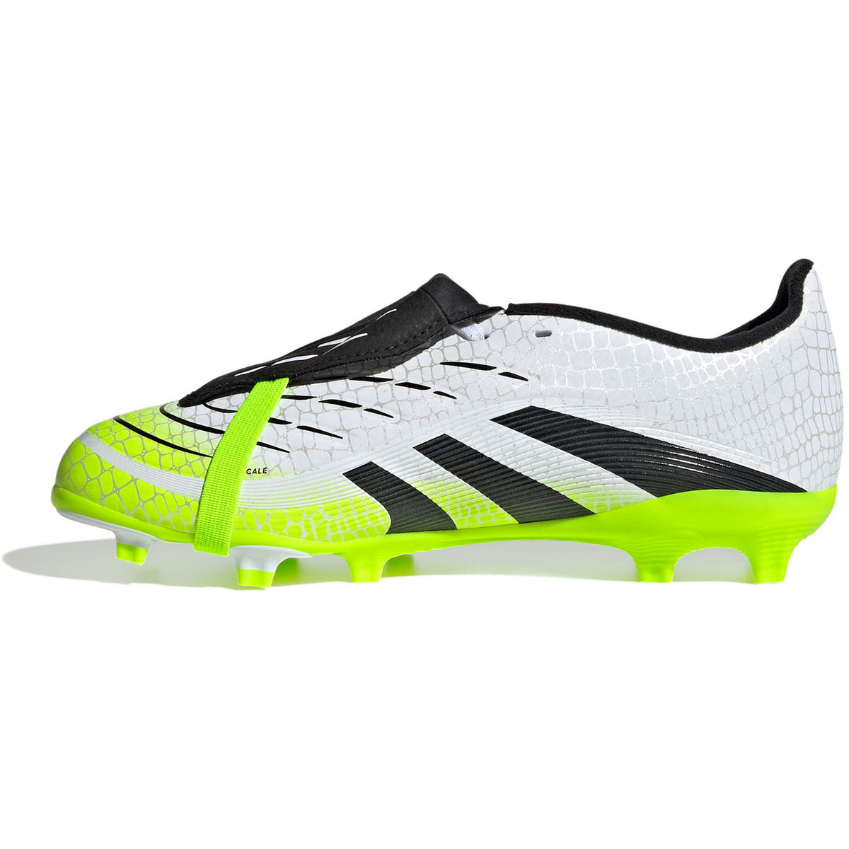 Adidas Predator League FT FG/MG Football Boots Junior - White/Core Black/Lemon JP9916 by Adidas