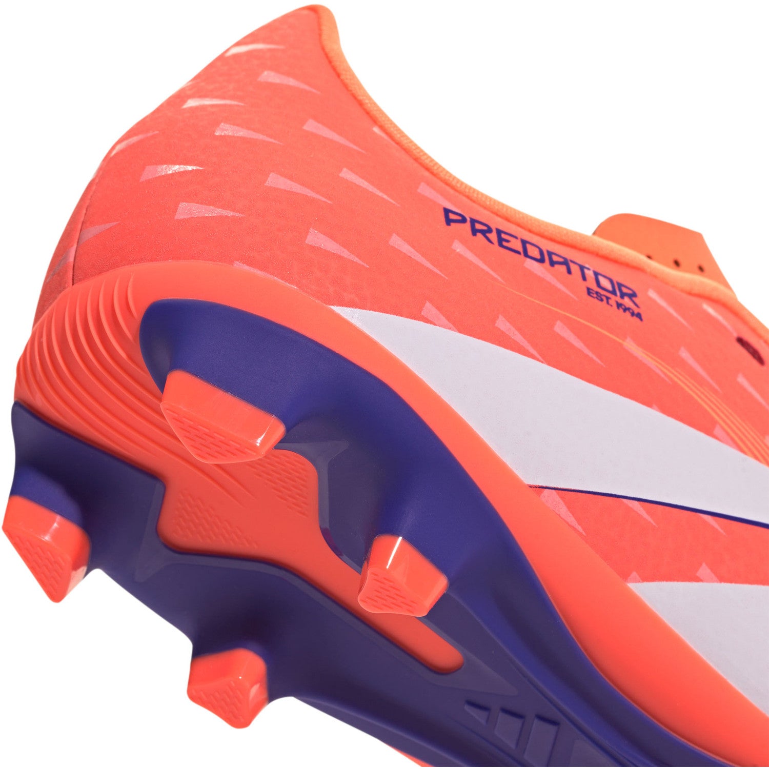 Adidas Predator Club FG/MG Football Boots Junior - Coral/White