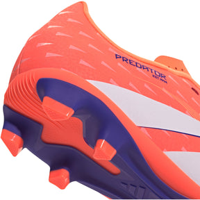 Adidas Predator Club FG/MG Football Boots Junior - Coral/White