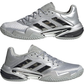 Adidas Barricade 13 Silver Edition Tennis Shoes Men - Silver Tennis Shoes Adidas