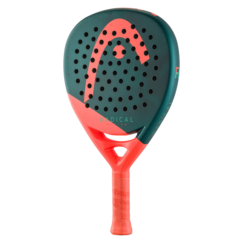 Head Radical Motion 2026 Padel Racquet - Black/Fluo Orange