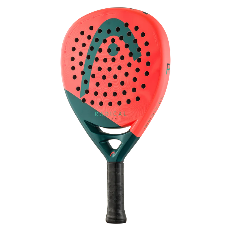 Head Radical Team 2026 Padel Racquet - Fluo Orange/Black