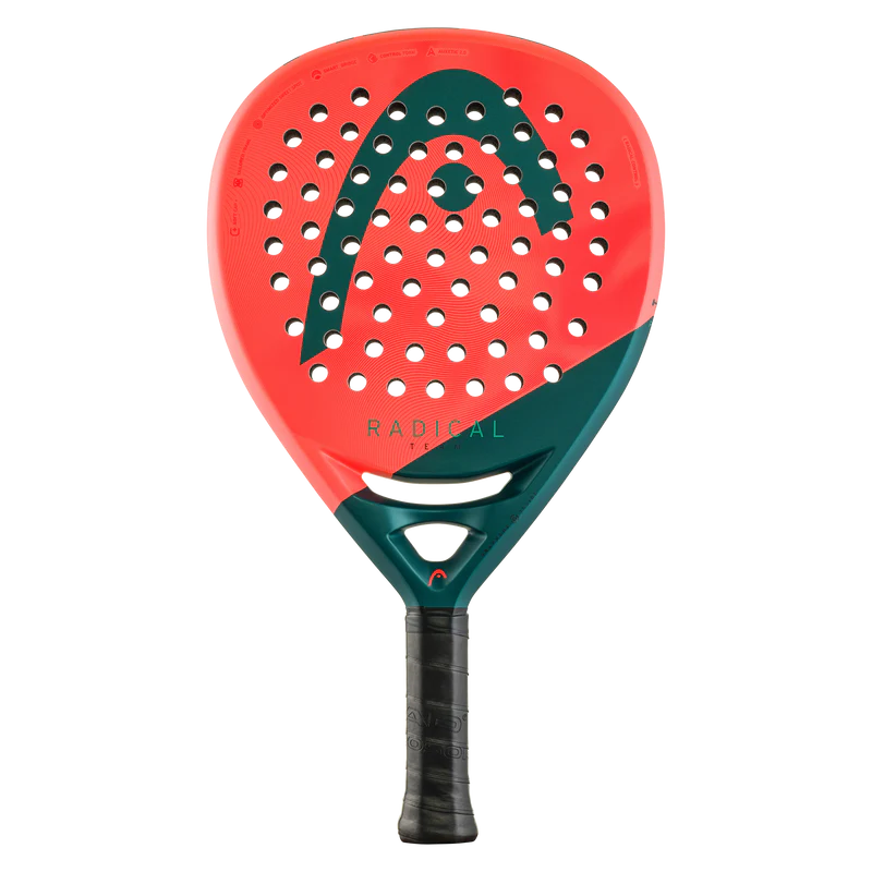 Head Radical Team 2026 Padel Racquet - Fluo Orange/Black