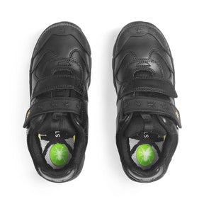 Start-Rite Tarantula 2272 Boys' Leather School Shoes - Black School Shoes Start-Rite